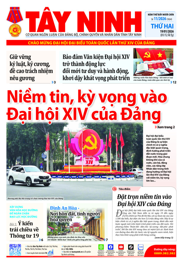 B&aacute;o ng&agrave;y 19/01/2026