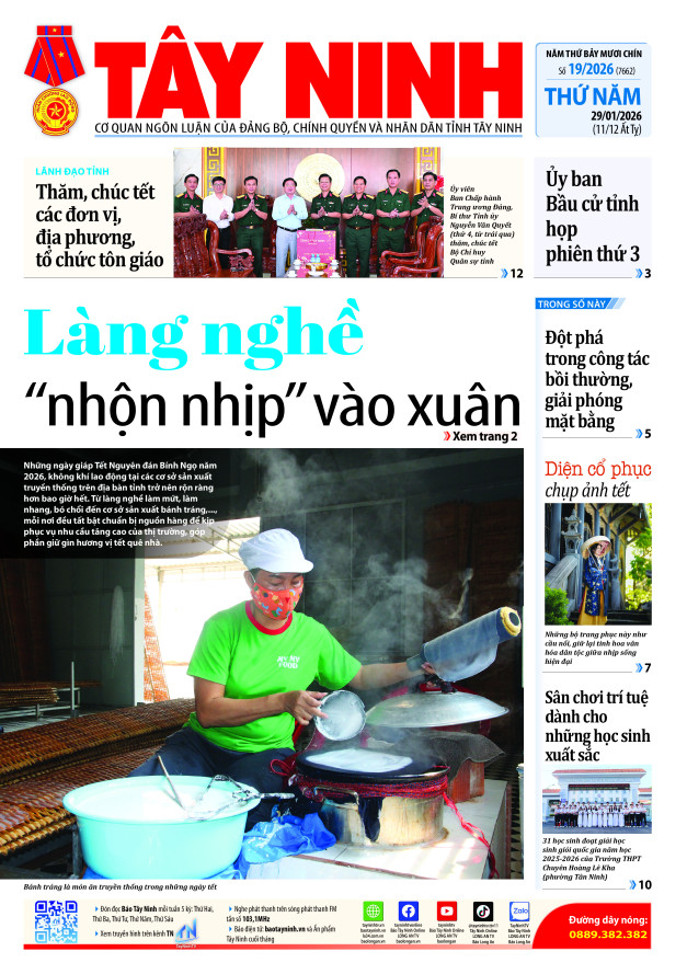 B&aacute;o ng&agrave;y 29/01/2026