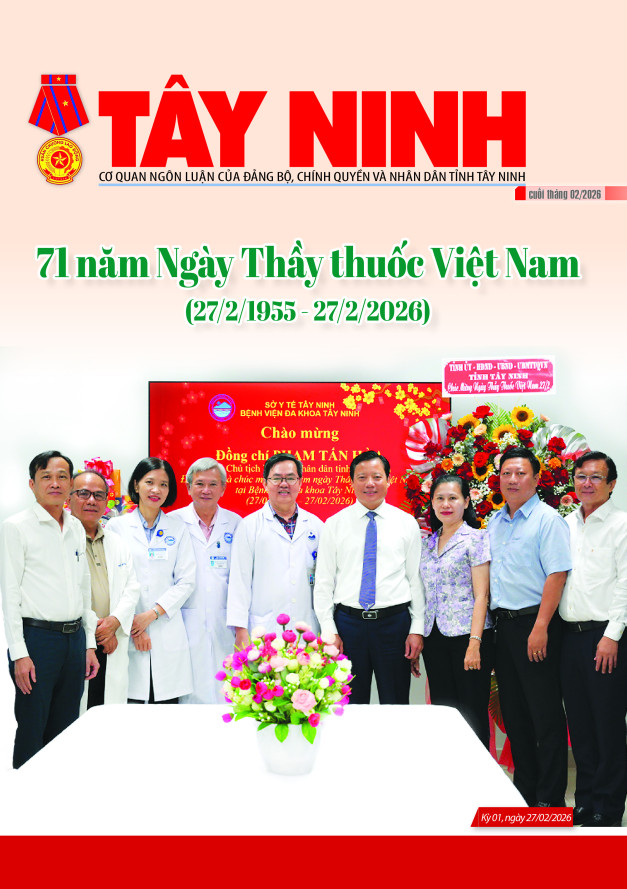 T&acirc;y Ninh th&aacute;ng 02/2026