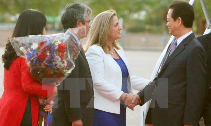 Thủ tướng tới California dự Hội nghị Cấp cao ASEAN-Hoa Kỳ