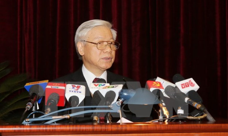 Ph&aacute;t biểu của Tổng B&iacute; thư khai mạc Hội nghị Trung ương 2 kh&oacute;a XII