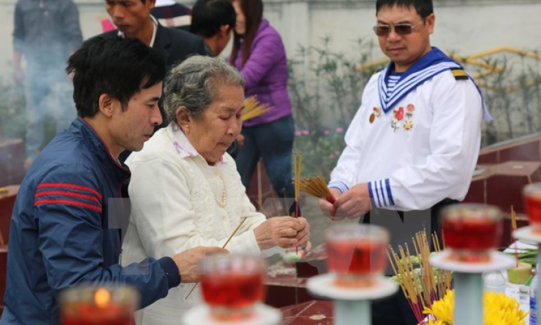 Quảng B&igrave;nh: Tri &acirc;n 64 chiến sỹ hy sinh trong trận hải chiến Gạc Ma