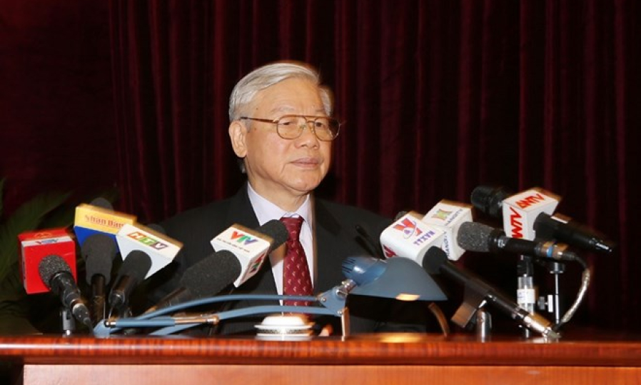 Tổng b&iacute; thư: Người l&agrave;m c&ocirc;ng t&aacute;c c&aacute;n bộ phải li&ecirc;m ch&iacute;nh, trong s&aacute;ng