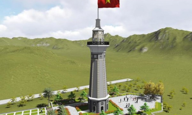 Thanh ni&ecirc;n x&acirc;y Cột cờ Lũng P&ocirc;, tổng vốn đầu tư 12 tỷ đồng