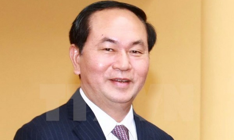 Chủ tịch nước Trần Đại Quang trả lời phỏng vấn TTXVN
