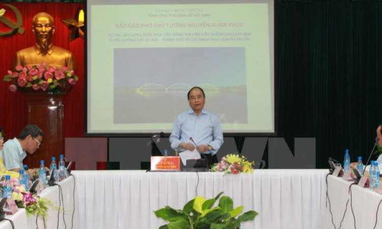 Ph&oacute; Thủ tướng đề nghị đẩy nhanh khắc phục sự cố cầu Ghềnh