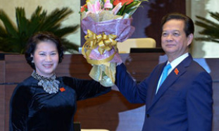 Quốc hội ch&iacute;nh thức miễn nhiệm Thủ tướng Nguyễn Tấn Dũng