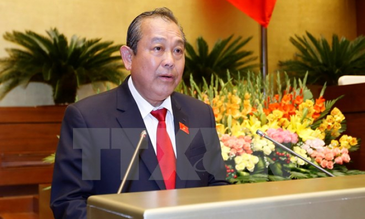 Ph&oacute; Thủ tướng Trương H&ograve;a B&igrave;nh n&oacute;i g&igrave; sau khi nhậm chức?