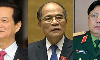 Quốc hội ph&ecirc; chuẩn miễn nhiệm 3 th&agrave;nh vi&ecirc;n Hội đồng Quốc ph&ograve;ng-an ninh