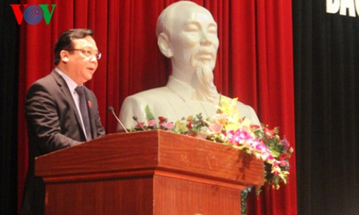 Tổng B&iacute; thư L&agrave;o thăm Học viện CTQG Hồ Ch&iacute; Minh