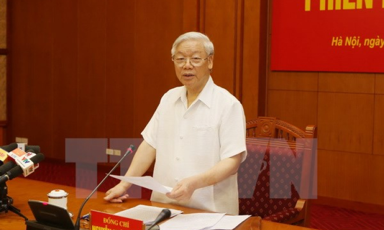 Kết luận của Tổng B&iacute; thư Nguyễn Ph&uacute; Trọng về ph&ograve;ng, chống tham nhũng