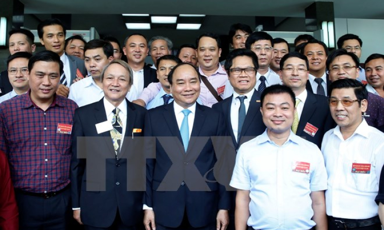 Thủ tướng: Doanh nghiệp tư nh&acirc;n l&agrave; động lực n&acirc;ng cao nền kinh tế