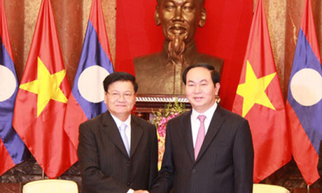 Chủ tịch nước: Việt Nam l&agrave;m tất cả cho sự ph&aacute;t triển của nước L&agrave;o