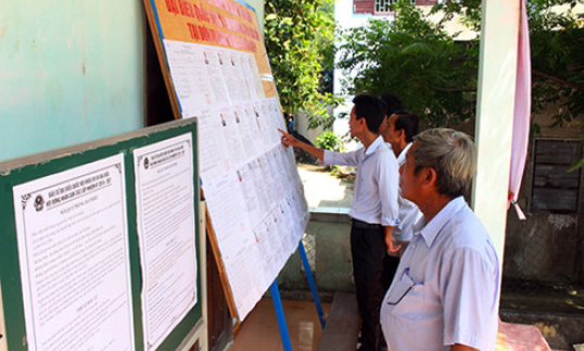 Gần 12.000 cử tri ở Quảng Nam bắt đầu đi bầu cử sớm