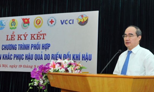 &Ocirc;ng Nguyễn Thiện Nh&acirc;n k&ecirc;u gọi ủng hộ ngư d&acirc;n thiệt hại do c&aacute; chết