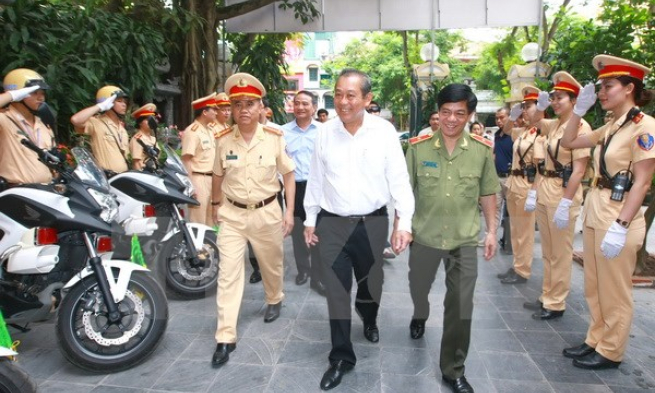 Phối hợp chặt chẽ bảo vệ tuyệt đối an to&agrave;n cho cuộc bầu cử