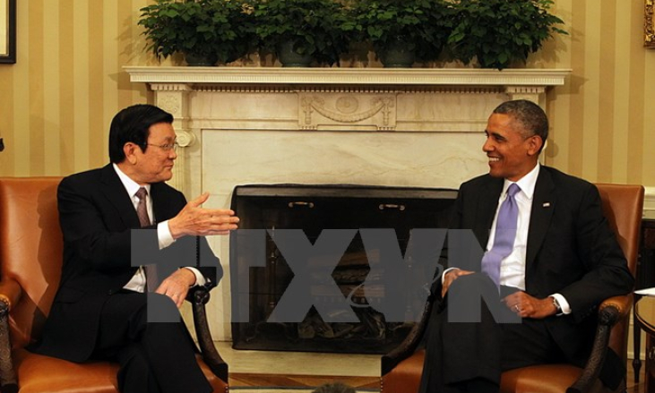 Những lần gặp gỡ giữa l&atilde;nh đạo Việt Nam với &ocirc;ng Obama