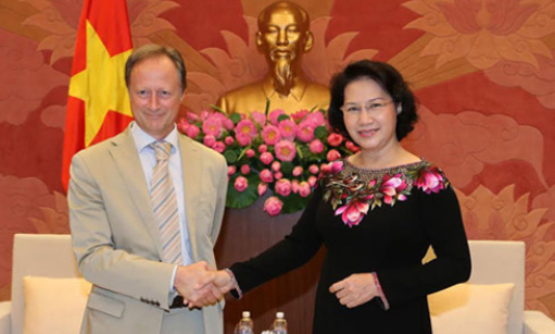 Chủ tịch Quốc hội tiếp Đại sứ, Trưởng ph&aacute;i đo&agrave;n EU tại Việt Nam