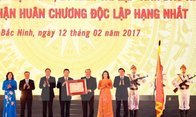 Lễ Kỷ niệm 185 năm th&agrave;nh lập v&agrave; 20 năm t&aacute;i lập tỉnh Bắc Ninh