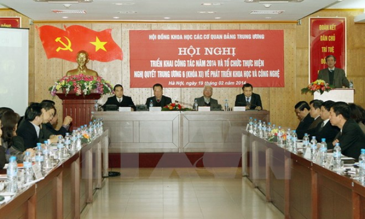 Ra mắt hội đồng khoa học c&aacute;c cơ quan Đảng Trung ương