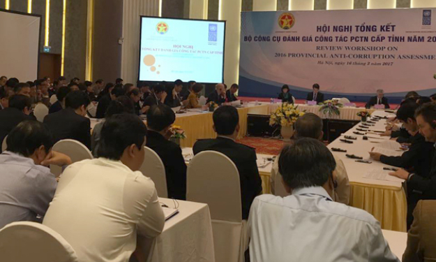 L&agrave;o Cai đứng đầu bảng đ&aacute;nh gi&aacute; c&ocirc;ng t&aacute;c ph&ograve;ng, chống tham nhũng 2016