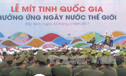 M&iacute;t tinh quốc gia hưởng ứng Ng&agrave;y nước thế giới 22/3