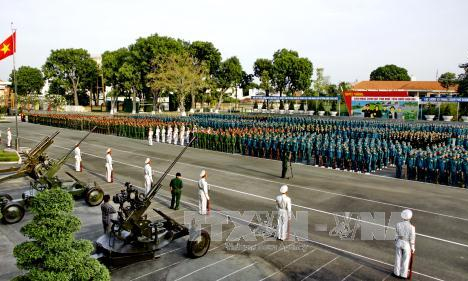 Bộ Tư lệnh TP Hồ Ch&iacute; Minh ra qu&acirc;n huấn luyện năm 2017