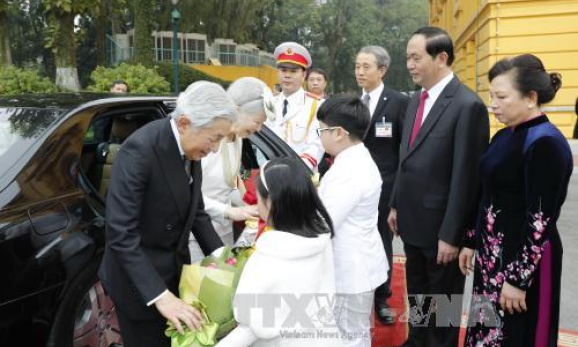 Quan hệ Việt-Nhật s&acirc;u sắc th&ecirc;m sau chuyến thăm của Nh&agrave; Vua, Ho&agrave;ng hậu
