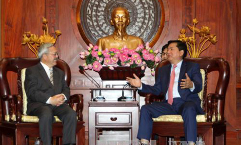 Th&agrave;nh phố Hồ Ch&iacute; Minh v&agrave; th&agrave;nh phố San Fancisco (Hoa Kỳ) nỗ lực đưa quan hệ đi v&agrave;o chiều s&acirc;u v&agrave; hiệu quả
