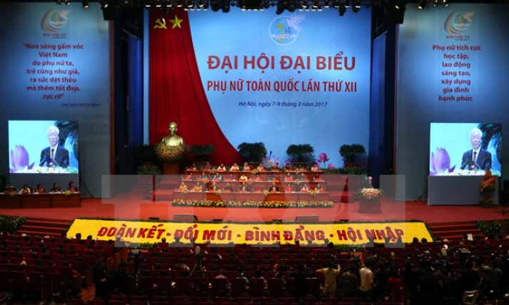 Khai mạc trọng thể Đại hội đại biểu Phụ nữ to&agrave;n quốc lần thứ XII