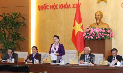 Khai mạc Phi&ecirc;n họp thứ 8, Ủy ban Thường vụ Quốc hội kh&oacute;a XIV