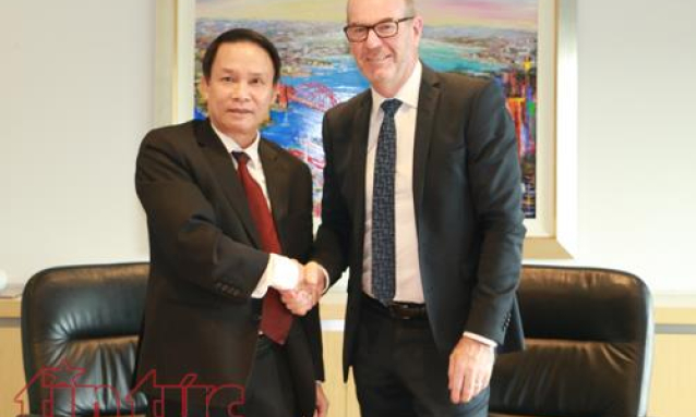 TTXVN tăng cường hợp t&aacute;c với truyền th&ocirc;ng Australia