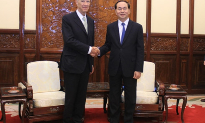 Chủ tịch nước tiếp Tổng Gi&aacute;m đốc Tổ chức Sở hữu tr&iacute; tuệ thế giới