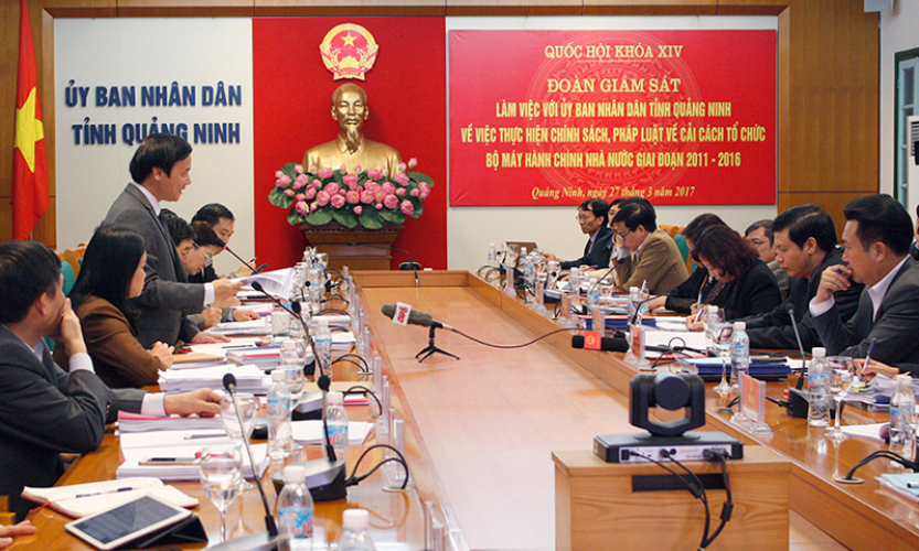 Cương quyết giảm số lượng l&atilde;nh đạo cấp ph&ograve;ng