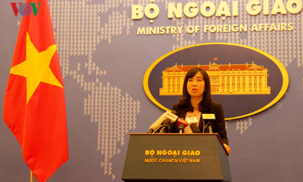 Người ph&aacute;t ng&ocirc;n Bộ Ngoại giao trả lời về t&igrave;nh h&igrave;nh Biển Đ&ocirc;ng
