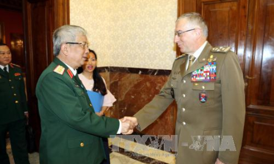 Đối thoại Ch&iacute;nh s&aacute;ch Quốc ph&ograve;ng Việt Nam &ndash; Italy lần thứ hai