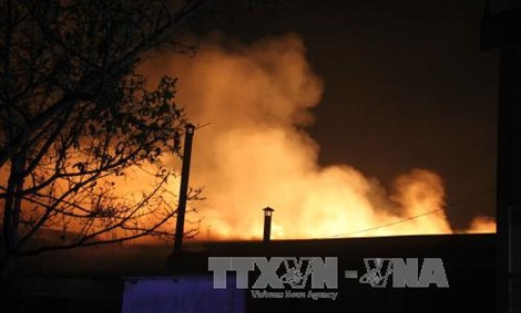 Ch&aacute;y trang trại, hơn 1.000 con lợn bị thi&ecirc;u sống