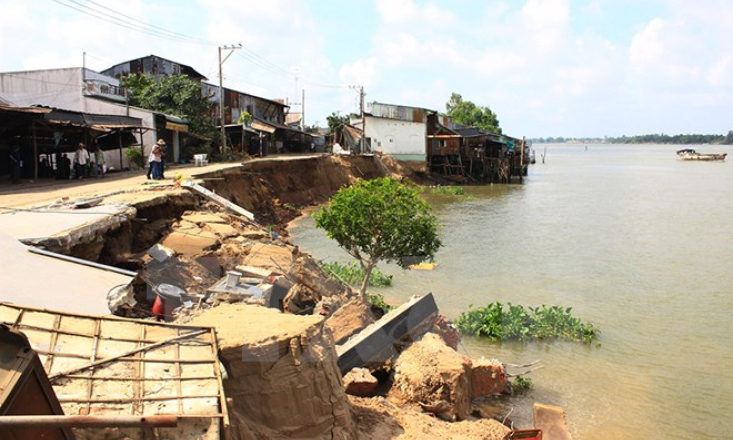 Bộ trưởng M&ocirc;i trường họp khẩn với An Giang