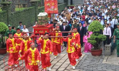 Trang trọng Lễ giỗ tổ H&ugrave;ng Vương tại TP Hồ Ch&iacute; Minh