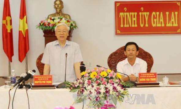 Tổng B&iacute; thư: Gia Lai tập trung ph&aacute;t triển n&ocirc;ng l&acirc;m nghiệp tr&igrave;nh độ cao, chất lượng cao