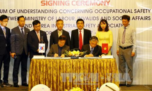 Việt Nam – H&agrave;n Quốc phối hợp trong lĩnh vực an to&agrave;n vệ sinh lao động