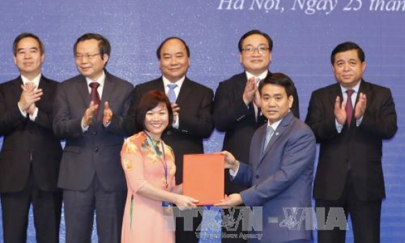 Thủ tướng Nguyễn Xu&acirc;n Ph&uacute;c: Ch&iacute;nh phủ kiến tạo đang lan tỏa tại H&agrave; Nội