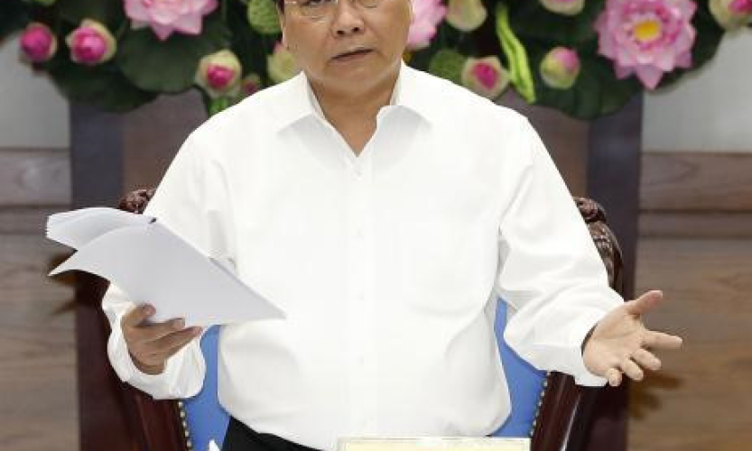 Thủ tướng Nguyễn Xu&acirc;n Ph&uacute;c: Phải chuyển động hệ thống từ TƯ đến cơ sở