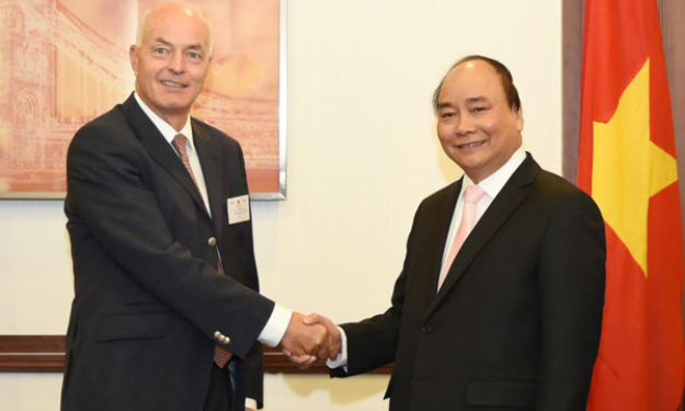 Thủ tướng tiếp l&atilde;nh đạo nhiều doanh nghiệp lớn của Đức