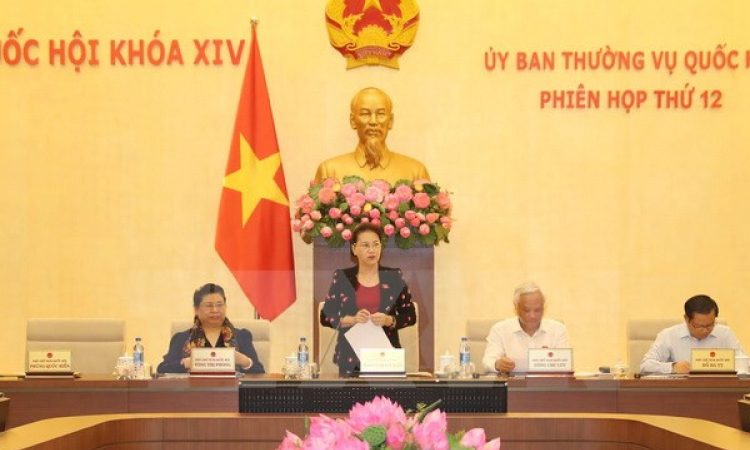 Khai mạc Phi&ecirc;n họp thứ 12 của Ủy ban Thường vụ Quốc hội kh&oacute;a XIV