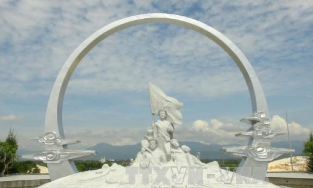 Kh&aacute;nh th&agrave;nh Khu Tưởng niệm chiến sỹ Gạc Ma