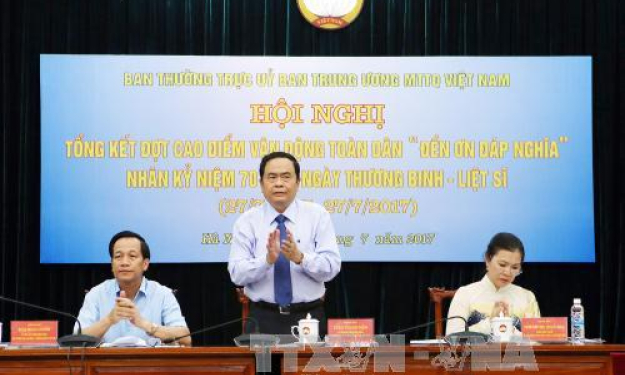 Hơn 197 tỷ đồng ủng hộ Quỹ ‘Đền ơn đ&aacute;p nghĩa’