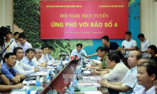 Tập trung mọi lực lượng, tr&aacute;nh tư tưởng chủ quan trong ứng ph&oacute; với b&atilde;o số 4