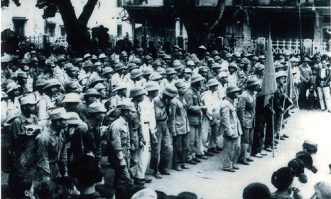 Kỷ niệm 50 năm ng&agrave;y Binh đo&agrave;n Than v&agrave;o Nam chiến đấu