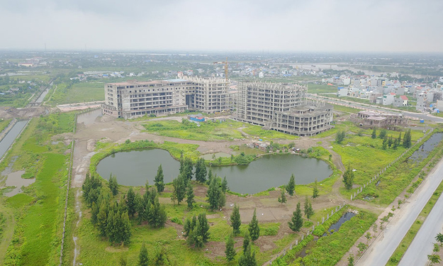 Dự &aacute;n bệnh viện 850 tỷ bỏ hoang ở Nam Định